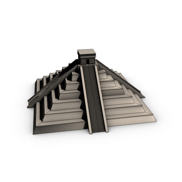 ma ancient pyramid - Ancient pyramid by Bondiana